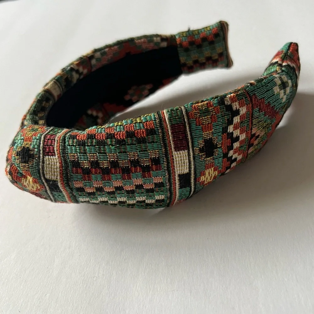 AUTUMN ADEIGBO WOVEN TWIST TRIBAL HEADBAND NWOT